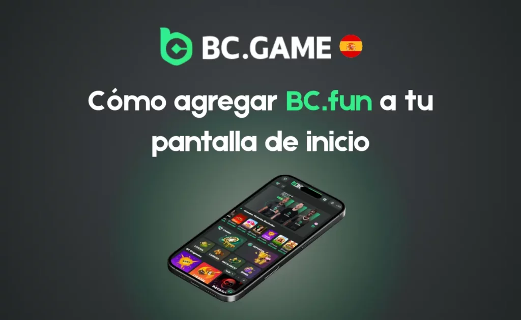 Cómo agregar BC.fun a tu pantalla de inicio